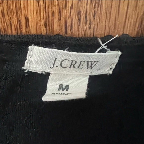 J Crew Sequin Black Sleeveless Top - Picture 3 of 4